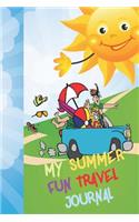 My Summer Fun Travel Journal
