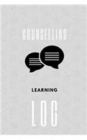 Counselling Learning Log: Notebook, 6x9, Cornell notes, 150 pages, white paper, hardy matte cover.