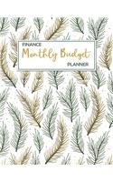 Finance Monthly Budget Planner
