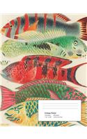 Composition Notebook: College Ruled Blank Lined Cute Notebooks Great Barrier Reef for Girls Teens Kids School Writing Notes Journal (7.5 X 9.25 In)