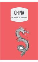 China Travel Journal: Blank Travel Notebook - Traveler's Gift Idea 6x9 150 Lined Pages: Soft Cover, 150 Lined Writing Pages