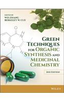 Green Techniques for Organic Synthesis and Medicinal Chemistry