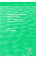 Quality Improvement in Education