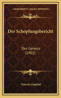 Der Schopfungsbericht: Des Genesis (1902)
