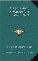 de Josepho Exoniensi Vel Iscano (1877)