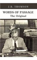 Words of Passage: The Original