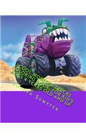 Cool Monster Trucks Coloring Book