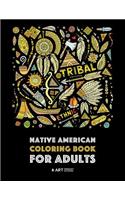 Native American Coloring Book For Adults