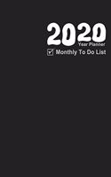 2020 Year Planner - My To Do List