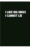 I like Big Hikes I Can not Lie