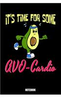 It'S Time For Some Avo-Cardio Notebook: Running Notizbuch A5 linierte 110 Seiten, Notizheft / Tagebuch / Reise Journal, perfektes Geschenk für Sie, Ihre Familie und Freunde gedacht, die ge