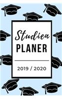 Studien Planer 2019 / 2020: A5 Coole Geschenkidee KALENDER zum Studium - Notizbuch für Studenten - Studienbeginn - Erstes Semester - Pruefung - Geburtstag - Terminkalender