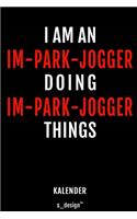 Kalender für Im-Park-Jogger