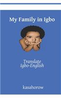 My Family in Igbo