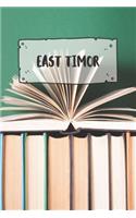 East Timor: Ruled Travel Diary Notebook or Journey Journal - Lined Trip Pocketbook for Men and Women with Lines