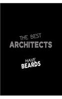 The Best Architects have Beards: 110 Game Sheets - SeaBattle Sea Battle Blank Games - Soft Cover Book for Kids for Traveling & Summer Vacations - Mini Game - Clever Kids - 110 Lined