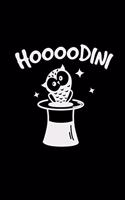 Hoooodini: 6x9 MAGICIAN - grid - squared paper - notebook - notes