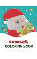 Toddler Coloring Book.: 50 Christmas Coloring Pages For Kids, Toddler, Children, Ages 4-8 And Activity Book. 8.5"x 11" Size.