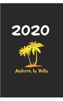 Daily Planner And Appointment Calendar 2059: Andorra La Vella City Country Daily Planner And Appointment Calendar For 2020 With 366 White Pages