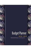 Budget Planner 2018 - 2019 Monthly Bill Planner and Organizer