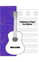 Tablature Paper for Guitar