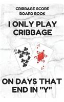 Cribbage Score Board Book