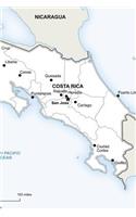 Political Map of Costa Rica Journal