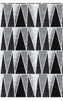 Bullet Journal Notebook Abstract Triangles Pattern 11
