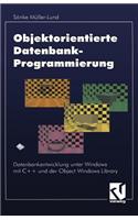 Objektorientierte Datenbankprogrammierung