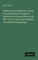 Brahma und die Brahmanen