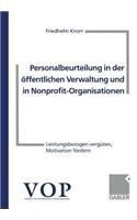 Personalbeurteilung in Der Öffentlichen Verwaltung Und in Nonprofit-Organisationen