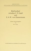 Briefwechsel Zwischen Carl Friedrich Gauss Und Eberhard August Wilhelm Von Zimmermann