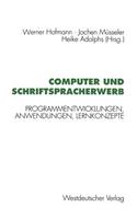 Computer und Schriftspracherwerb