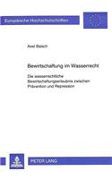 Bewirtschaftung Im Wasserrecht