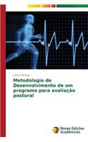 Metodologia de Desenvolvimento de um programa para avaliação postural