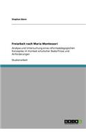 Freiarbeit nach Maria Montessori