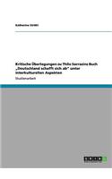 Kritische Überlegungen zu Thilo Sarrazins Buch 