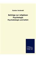 Beiträge zur religiösen Psychologie