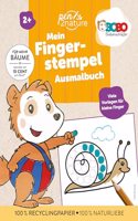 Bobo Siebenschlafer Mein Fingerstempel-Ausmalbuch: Kreative Beschaftigung: Stempeln und Malen fur Kinder ab 2 Jahren