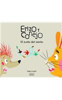 Erizo y Conejo. El susto del viento (Junior Library Guild Selection): (Colección Erizo y Conejo)