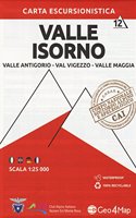 Valle Isorno 1 : 25.000: Valle Antigorio - Val Vigezzo - Valle Maggia