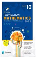 Pearson Nvision Foundation Mathematics Class 10 |School, JEE, Olympiad|NCERT Curriculum 2023 | Includes Digital Assessment & Video