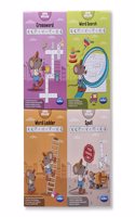 Navneet Super Spellers Series- Set of 4 Books-Word Search-Crossword-Word Ladders-Spell Puzzles-Vocabulary Booster: Classic Activities For All