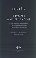 Hommage a Andras Mihaly Op 13 Playing Score (String Quartet)