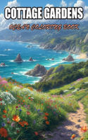 Cottage Gardens Ocean Coloring Book