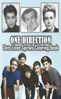 One Direction Dots Lines Spirals Coloring Book