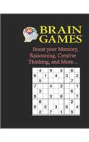 Brain Games 100 Sudoku