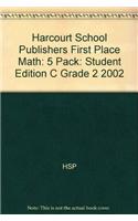 Harcourt School Publishers First Place Math: 5 Pack: Student Edition C Grade 2 2002