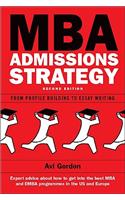 MBA Admissions Strategy