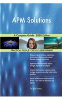 APM Solutions A Complete Guide - 2020 Edition